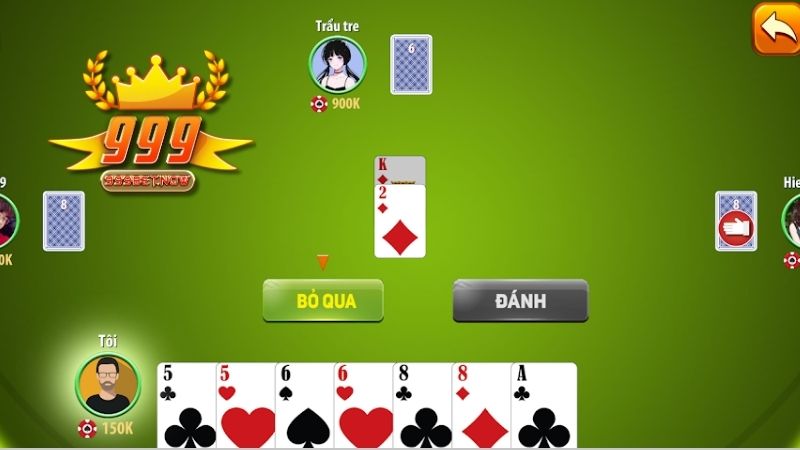 Các hình thức cược trong Liêng 999BET